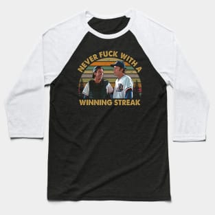 Vintage Retro Bull Movies Winning Streak Gift For Fans Baseball T-Shirt